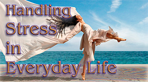Handling Stress in Everyday Life, graphic titlebox